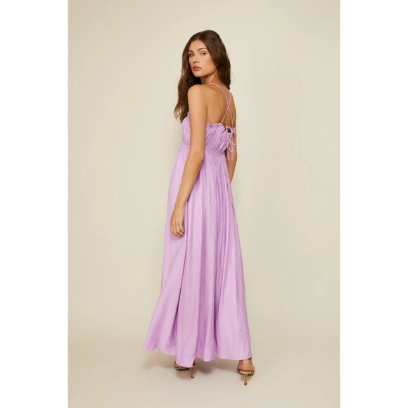Line & Dot Lylac Maxi Dress in Lilac X-Small New Womens Long Gown - Picture 10 of 13